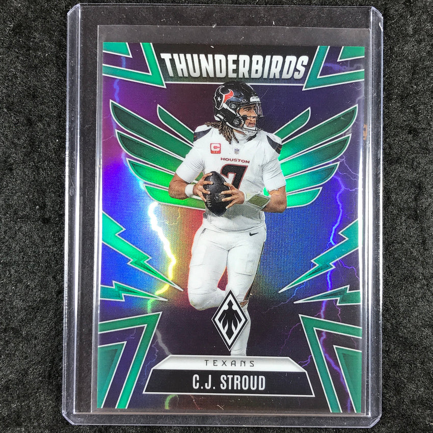 2025 Phoenix Football C.J. STROUD Thunderbirds Green 92/99 #19
