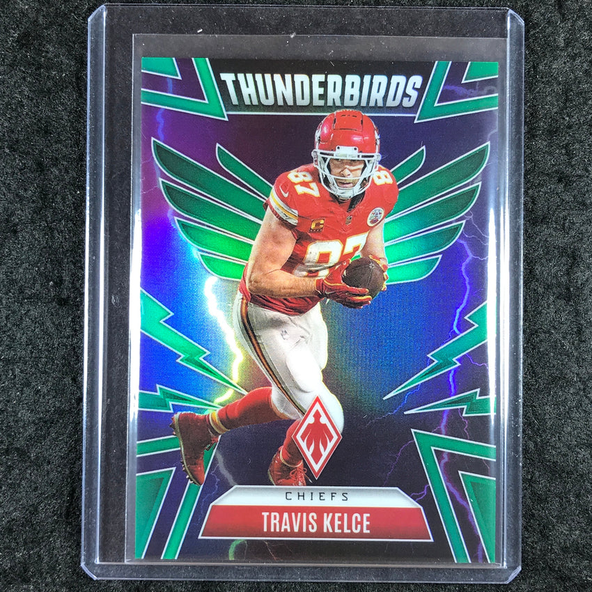 2025 Phoenix Football TRAVIS KELCE Thunderbirds Green 9/99 #25