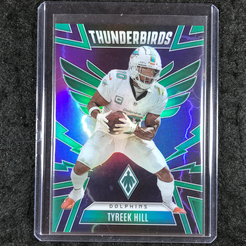2025 Phoenix Football TYREEK HILL Thunderbirds Green 39/99 #32