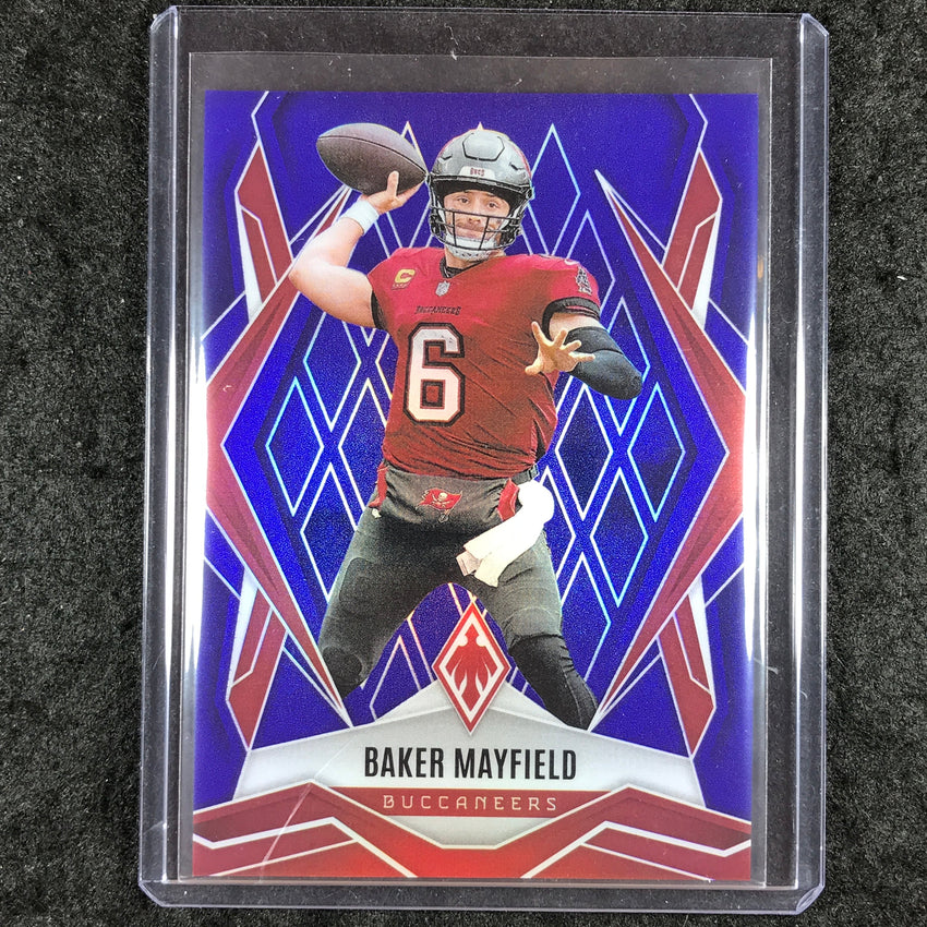 2025 Phoenix Football BAKER MAYFIELD Base Blue 19/50 #128