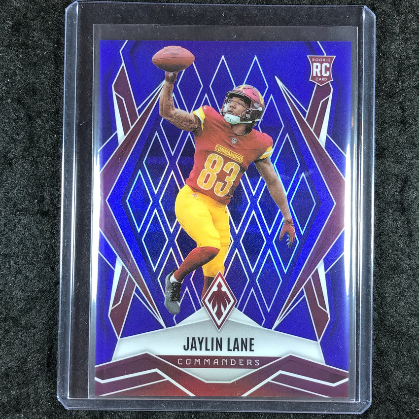 2025 Phoenix Football JAYLIN LANE Rookie Base Blue 1/50 #186