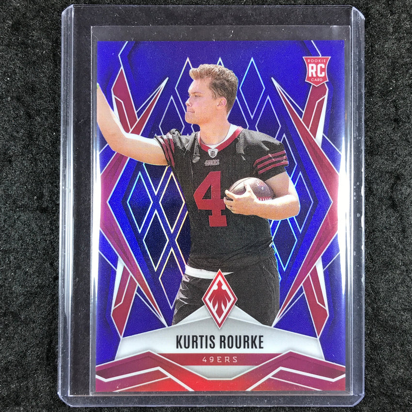 2025 Phoenix Football KURTIS ROURKE Rookie Base Blue 36/50 #199