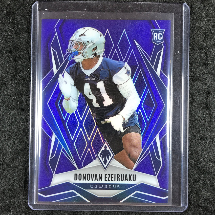 2025 Phoenix Football DONOVAN EZEIRUAKU Rookie Base Blue 14/50 #209