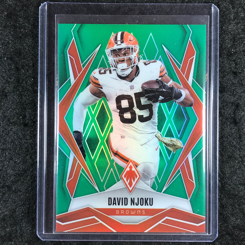 2025 Phoenix Football DAVID NJOKU Base Green 9/25 #110