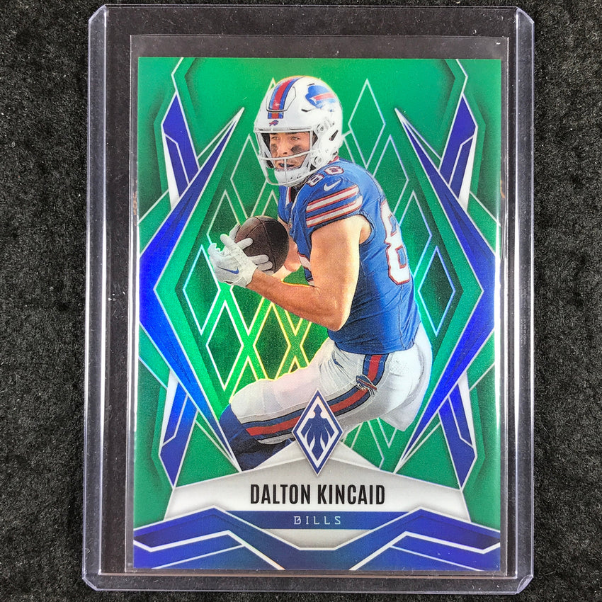 2025 Phoenix Football DALTON KINCAID Base Green 10/25 #122
