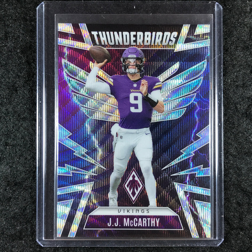 2025 Phoenix Football J.J. MCCARTHY Thunderbirds Wave 200/299 #33