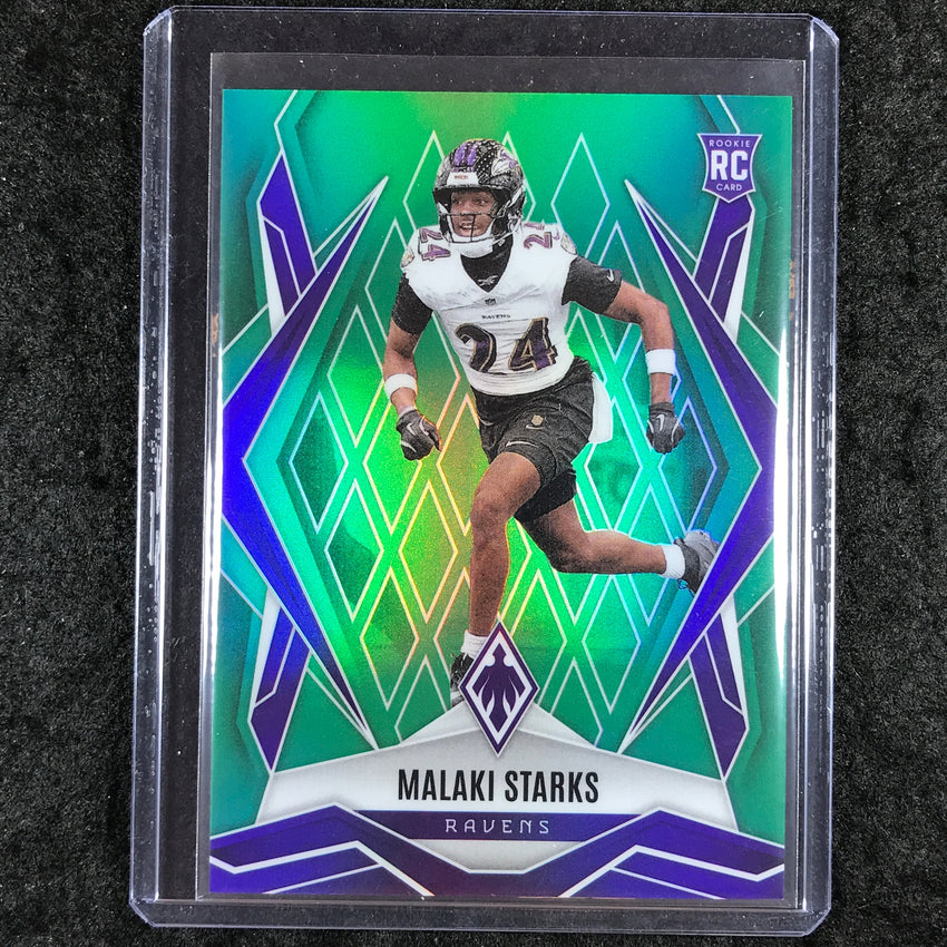 2025 Phoenix Football MALAKI STARKS Rookie Base Green 20/25 #195