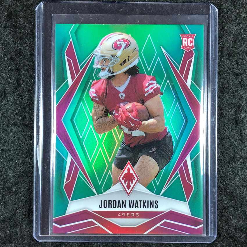 2025 Phoenix Football JORDAN WATKINS Rookie Base Green 16/25 #206