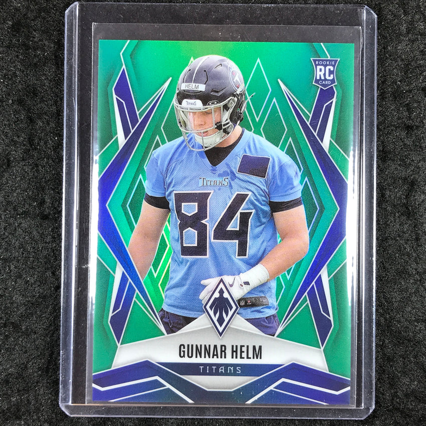2025 Phoenix Football GUNNAR HELM Rookie Base Green 14/25 #246