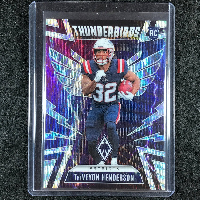 2025 Phoenix Football TREVEYON HENDERSON Thunderbirds Rookie Wave 85/299 #36