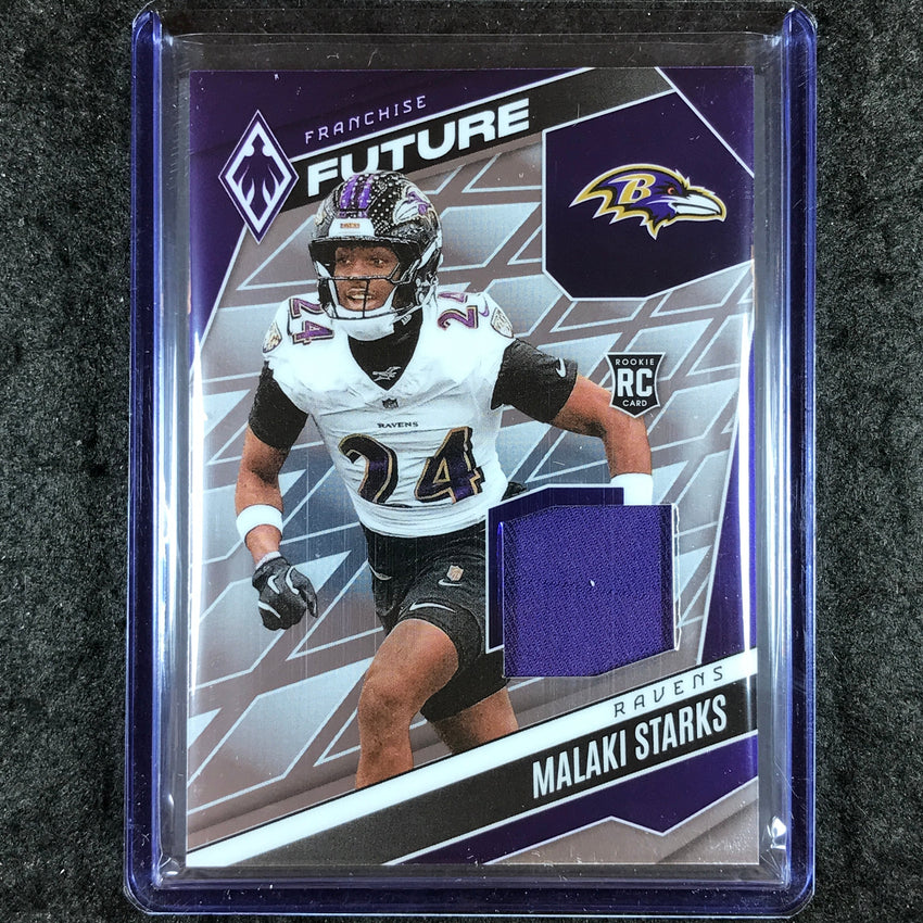 2025 Phoenix Football MALAKI STARKS Franchise Future Rookie Jersey Base 188/299