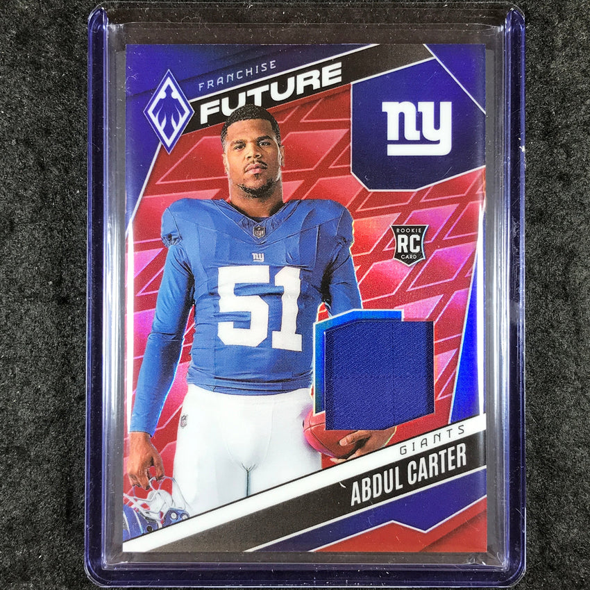 2025 Phoenix Football ABDUL CARTER Franchise Future Rookie Jersey Red 230/249