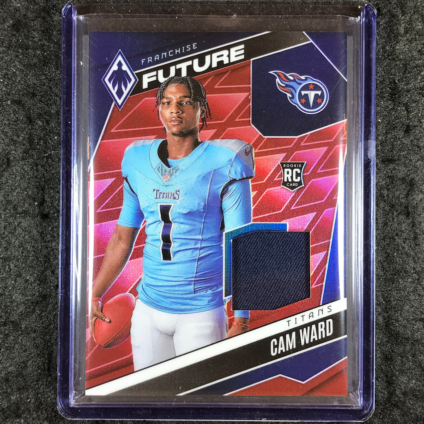 2025 Phoenix Football CAM WARD Franchise Future Material Rookie Red 92/249