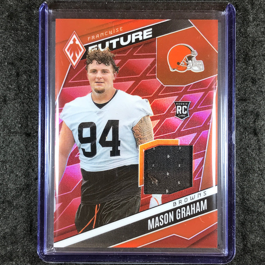 2025 Phoenix Football MASON GRAHAM Franchise Future Material Rookie Red 44/249