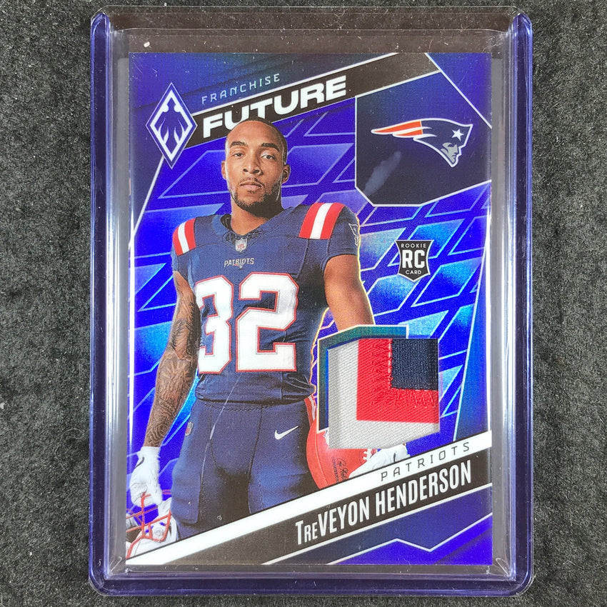2025 Phoenix Football TREVEYON HENDERSON Franchise Future Rookie Patch 121/199