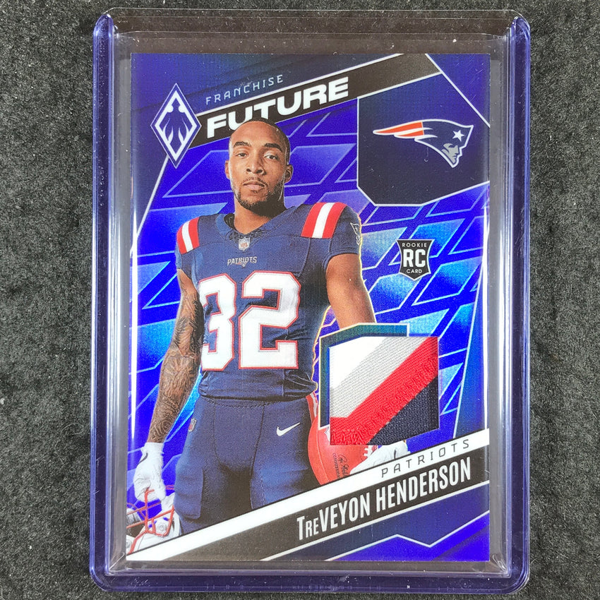 2025 Phoenix Football TREVEYON HENDERSON Franchise Future Rookie Patch 125/199