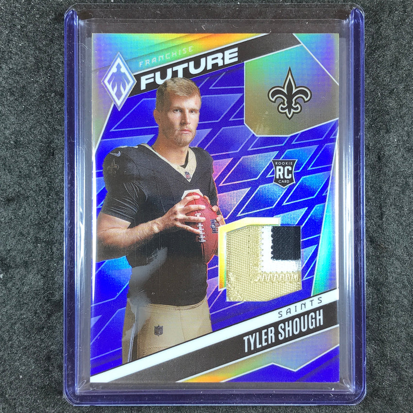 2025 Phoenix Football TYLER SHOUGH Franchise Future Material Rookie Blue 56/199