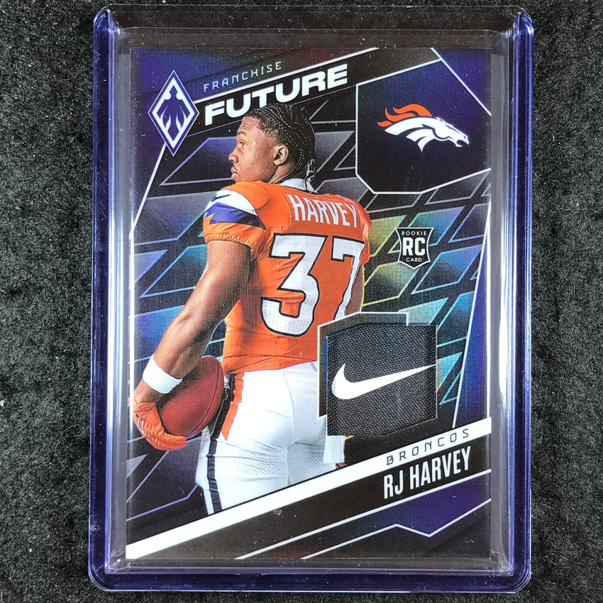 2025 Phoenix Football RJ HARVEY Franchise Future Material Rookie Tag Logo 1/3