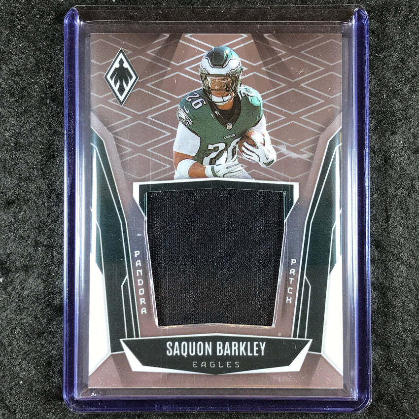 2025 Phoenix Football SAQUON BARKLEY Pandora Patch Relic Base 104/299