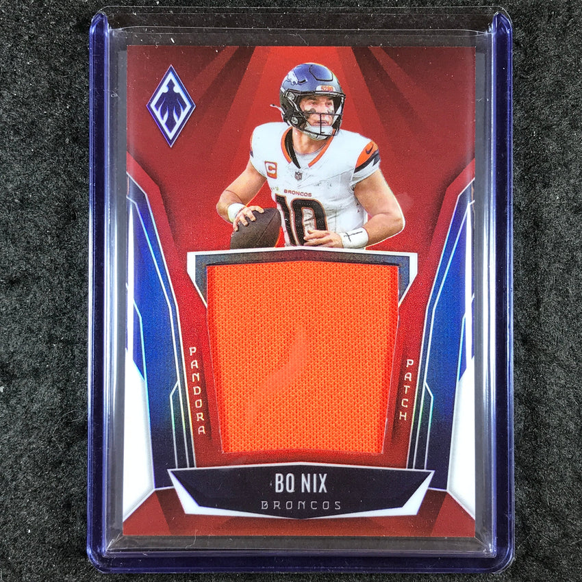 2025 Phoenix Football BO NIX Pandora Patch Relic Red 87/249