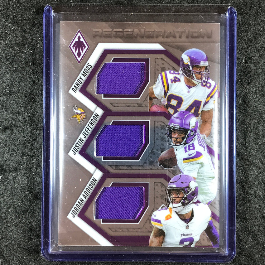 2025 Phoenix Football MOSS JEFFERSON ADDISON Regeneration Triple Jersey 282/299