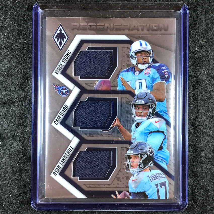 2025 Phoenix Football YOUNG WARD TANNEHILL Regeneration Triple Jersey 45/299