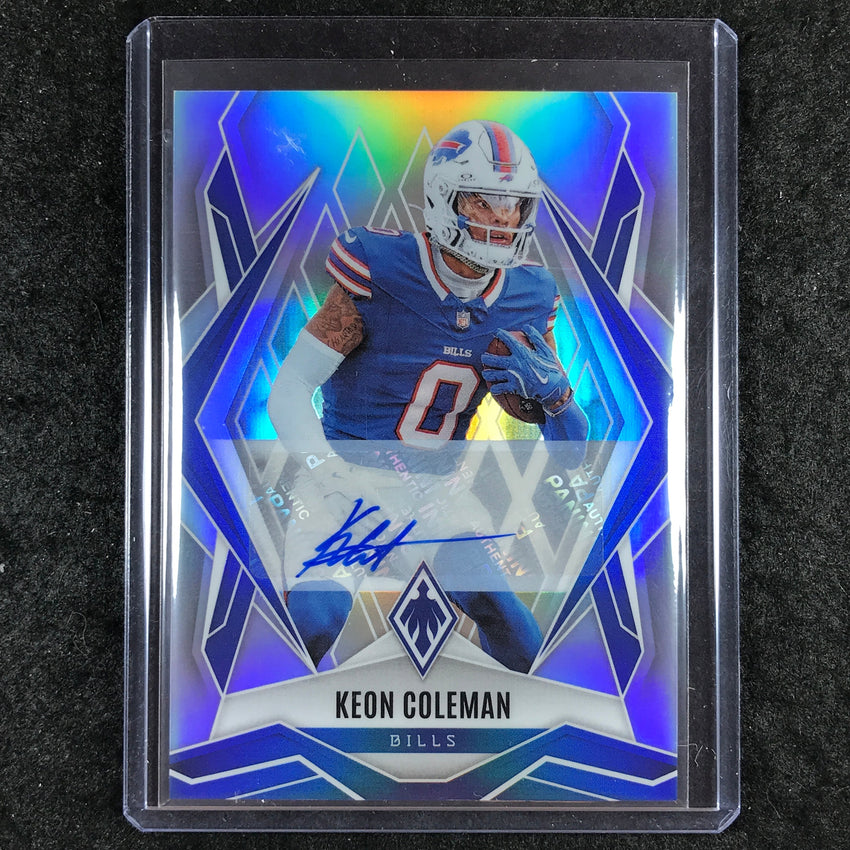 2025 Phoenix Football KEON COLEMAN Base Auto Silver 66/199 #25