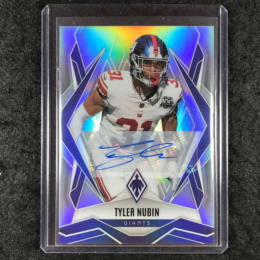 2025 Phoenix Football TYLER NUBIN Base Auto Silver 122/199 #63