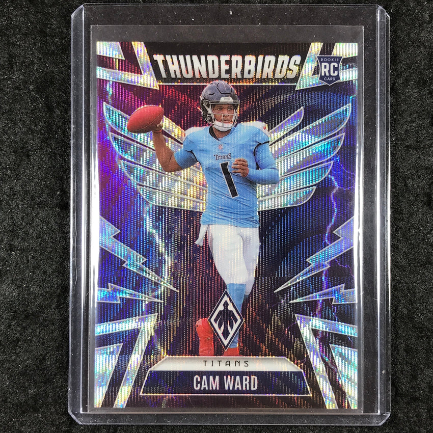 2025 Phoenix Football CAM WARD Thunderbirds Rookie Wave 60/299 #49