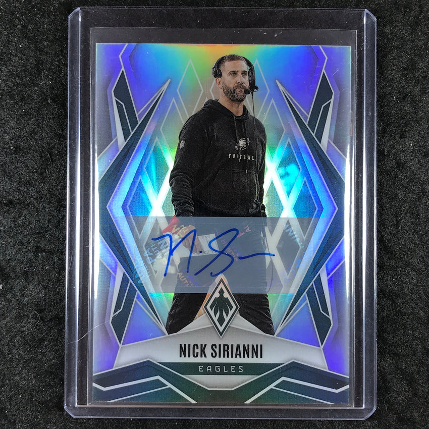 2025 Phoenix Football NICK SIRIANNI Base Auto Silver 56/199 #116