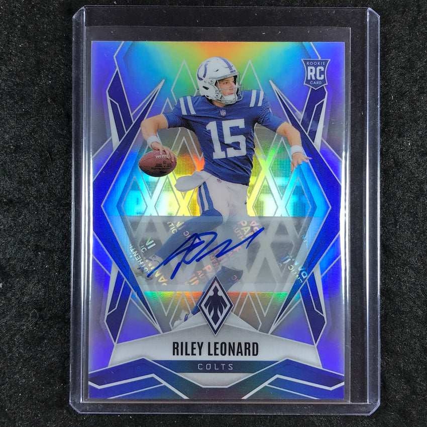 2025 Phoenix Football RILEY LEONARD Base Rookie Auto Silver 122/199 #170
