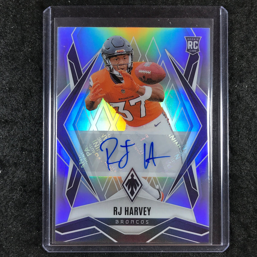 2025 Phoenix Football RJ HARVEY Base Rookie Auto Silver 199/199 #176