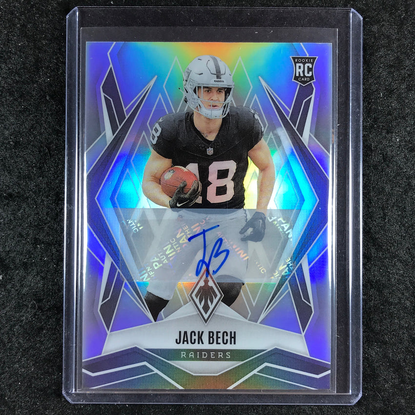2025 Phoenix Football JACK BECH Base Rookie Auto Silver 168/199 #188
