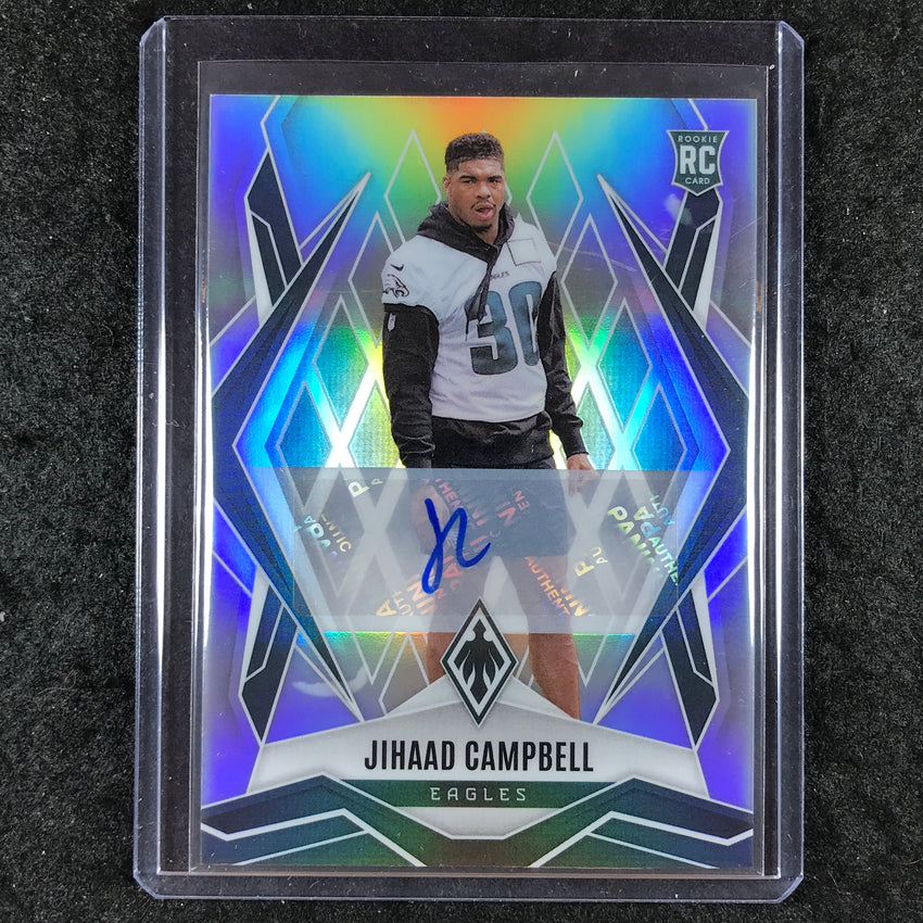 2025 Phoenix Football JIHAAD CAMPBELL Base Rookie Auto Silver 21/199 #235