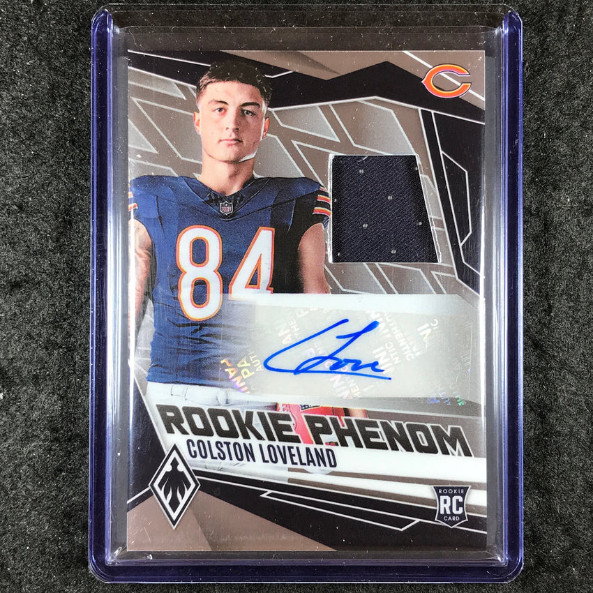 2025 Phoenix Football COLSTON LOVELAND Rookie Phenoms Jersey Auto Base 28/249