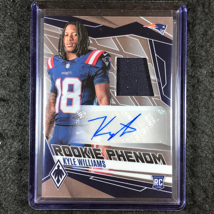 2025 Phoenix Football KYLE WILLIAMS Rookie Phenoms Jersey Auto Base 51/249
