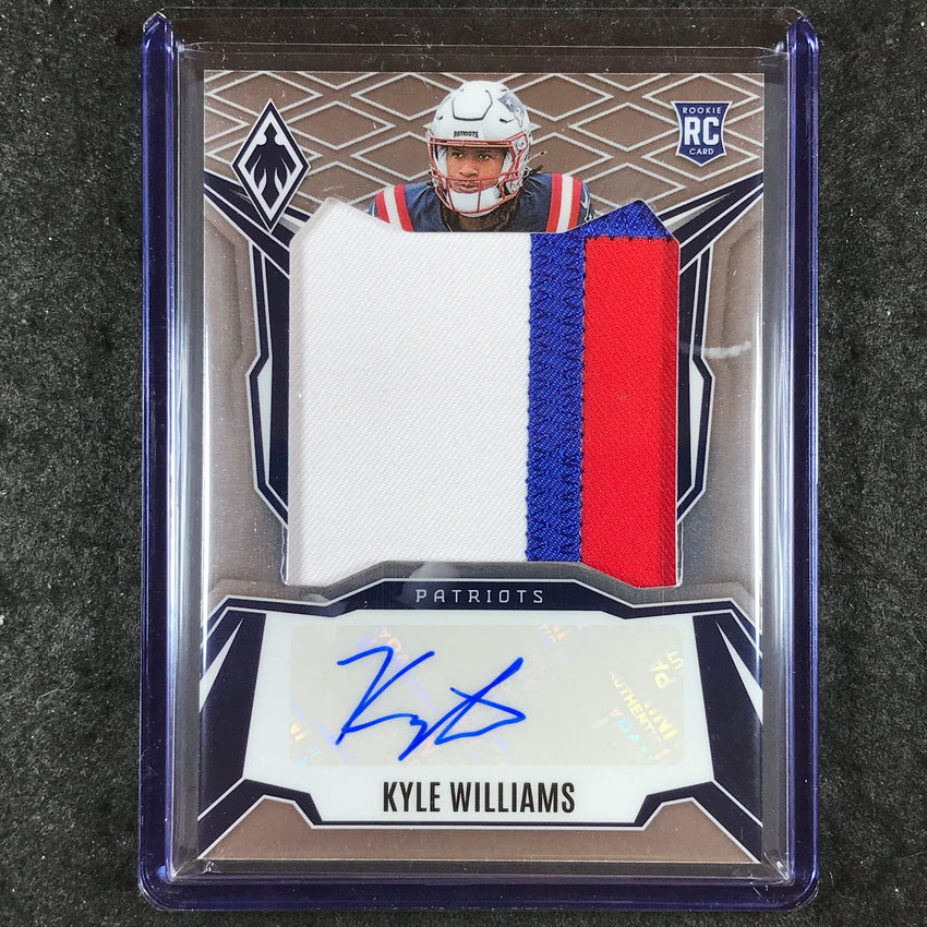 2025 Phoenix Football KYLE WILLIAMS RPS Rookie Patch Auto Base 1/199