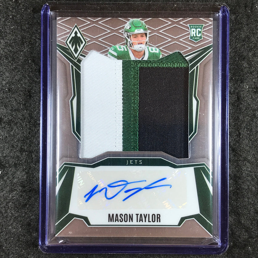 2025 Phoenix Football MASON TAYLOR RPS Rookie Patch Auto Base 12/199