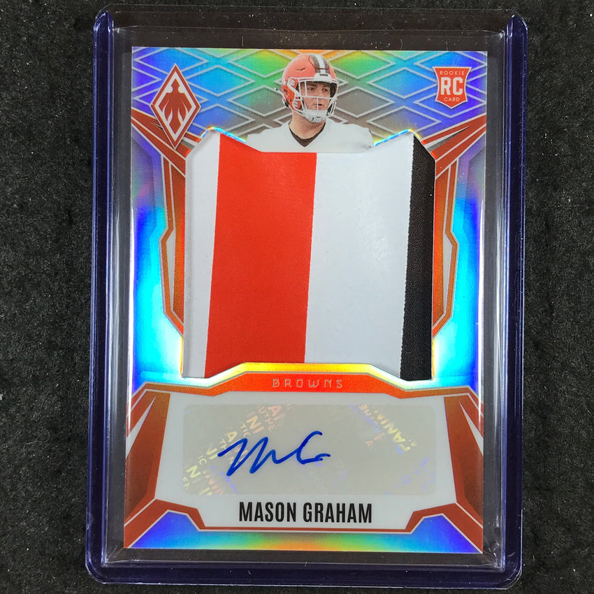 2025 Phoenix Football MASON GRAHAM RPS Rookie Patch Auto Silver 70/149