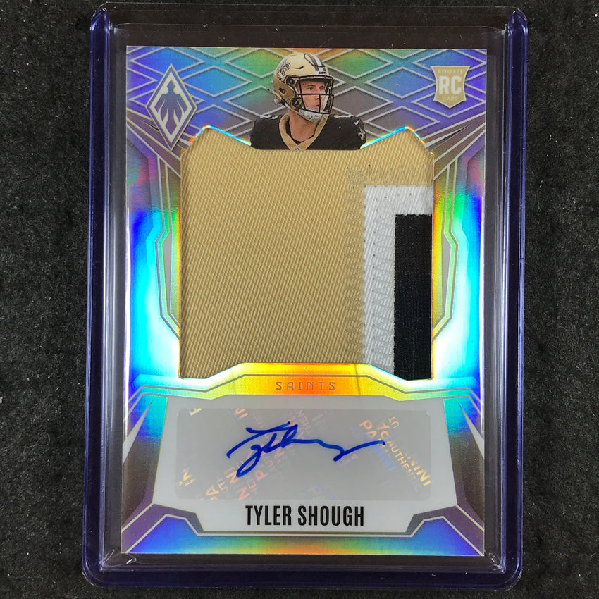 2025 Phoenix Football TYLER SHOUGH RPS Rookie Patch Auto Silver 6/149