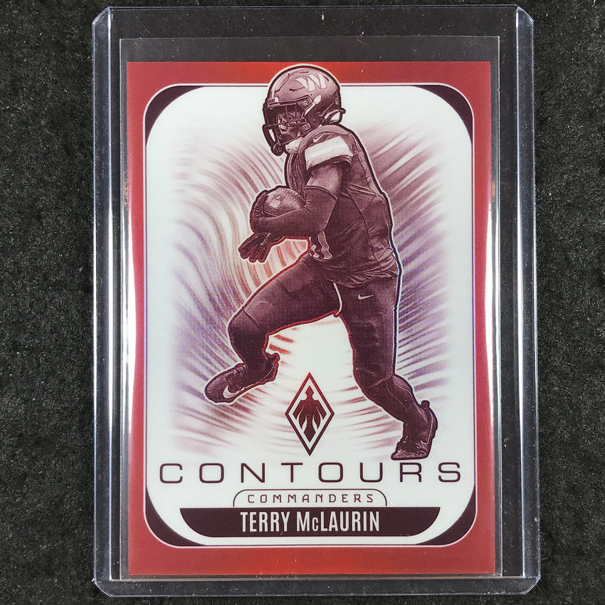2025 Phoenix Football TERRY MCLAURIN Contours Red 181/249 #32