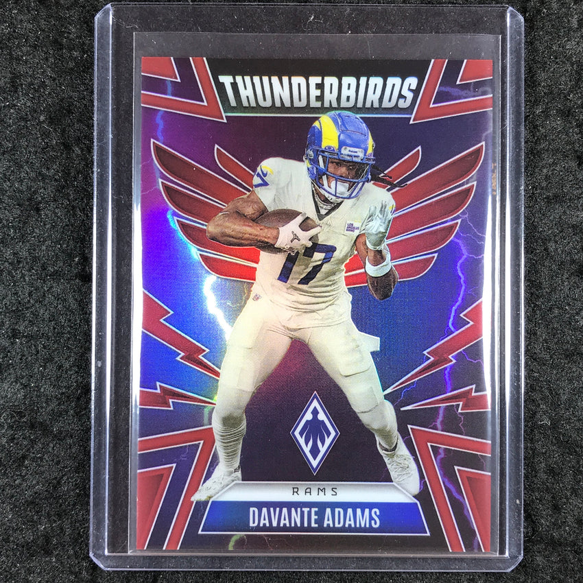 2025 Phoenix Football DAVANTE ADAMS Thunderbirds Red 168/249 #31
