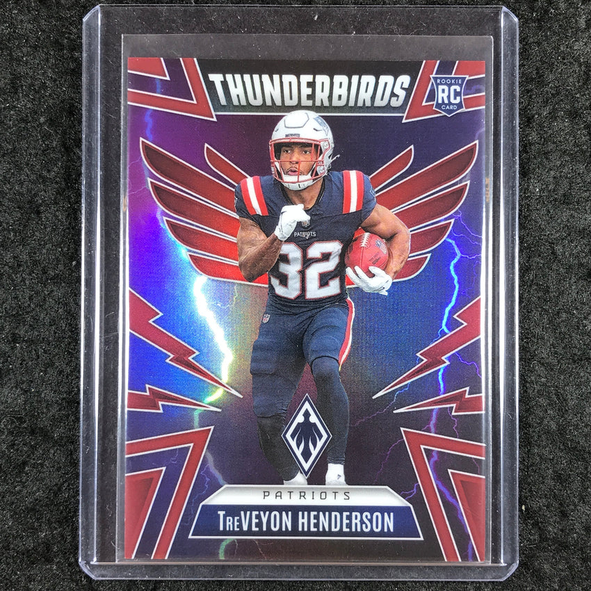 2025 Phoenix Football TREVEYON HENDERSON Thunderbirds Rookie Red 70/249 #36