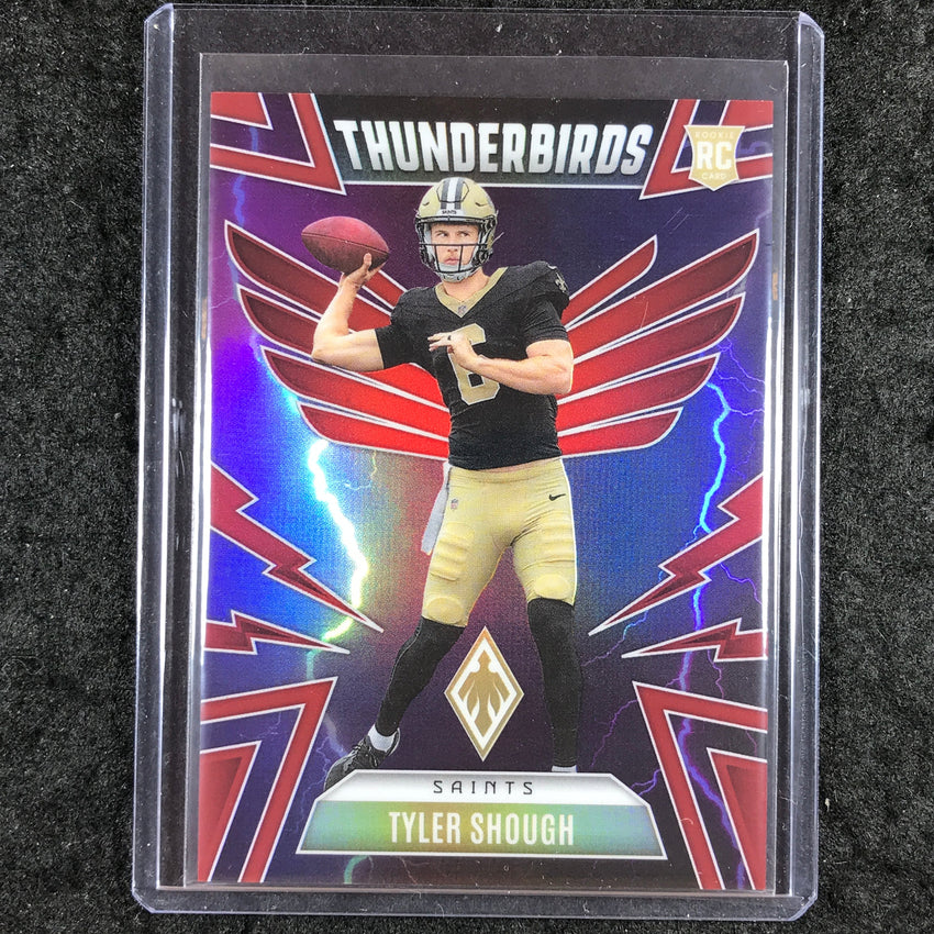 2025 Phoenix Football TYLER SHOUGH Thunderbirds Rookie Red 50/249 #37