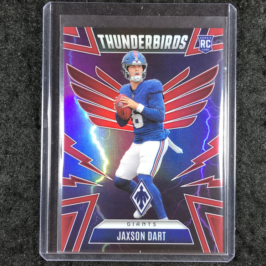 2025 Phoenix Football JAXSON DART Thunderbirds Rookie Red 107/249 #38