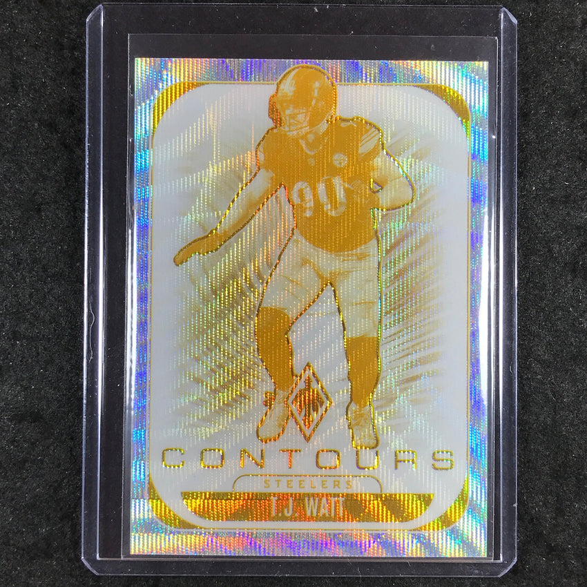 2025 Phoenix Football T.J. WATT Contours Wave 127/299 #27