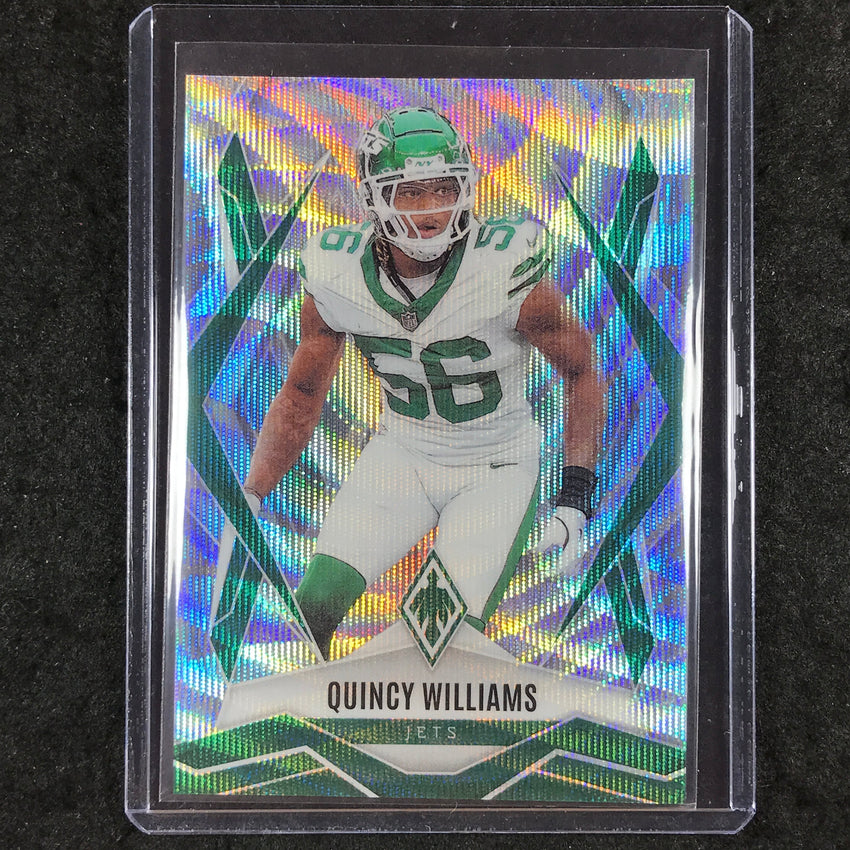 2025 Phoenix Football QUINCY WILLIAMS Base Wave 9/199 #138