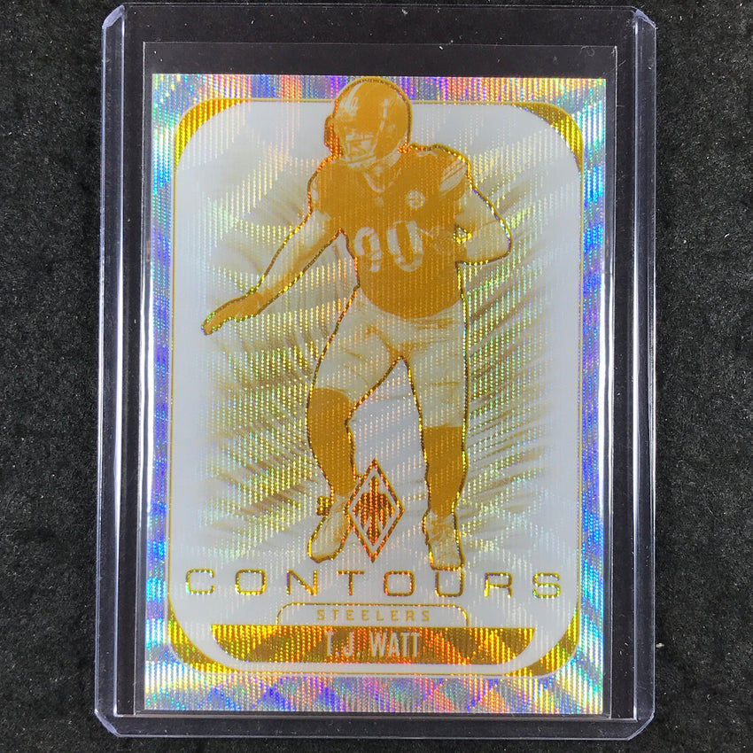 2025 Phoenix Football T.J. WATT Contours Wave 225/299 #27
