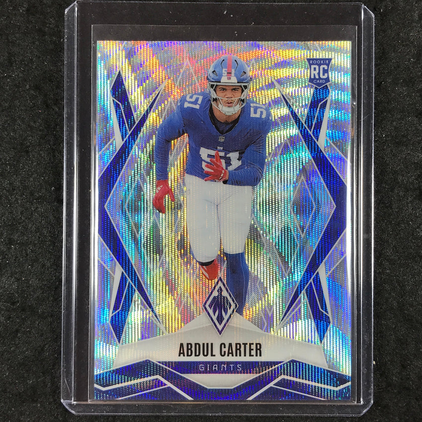 2025 Phoenix Football ABDUL CARTER Rookie Base Wave 37/199 #177