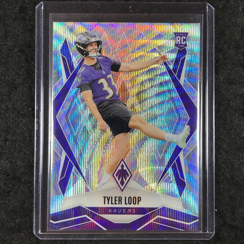 2025 Phoenix Football TYLER LOOP Rookie Base Wave 18/199 #202